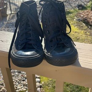 Converse Black High-Top Sneakers